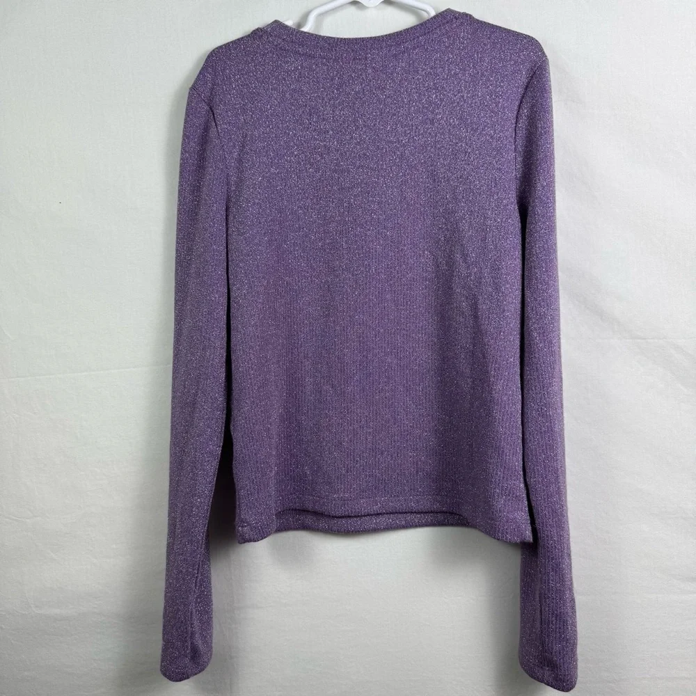 GAP Multicolored Fitted Long Sleeve Sweatshirt Girls Size L